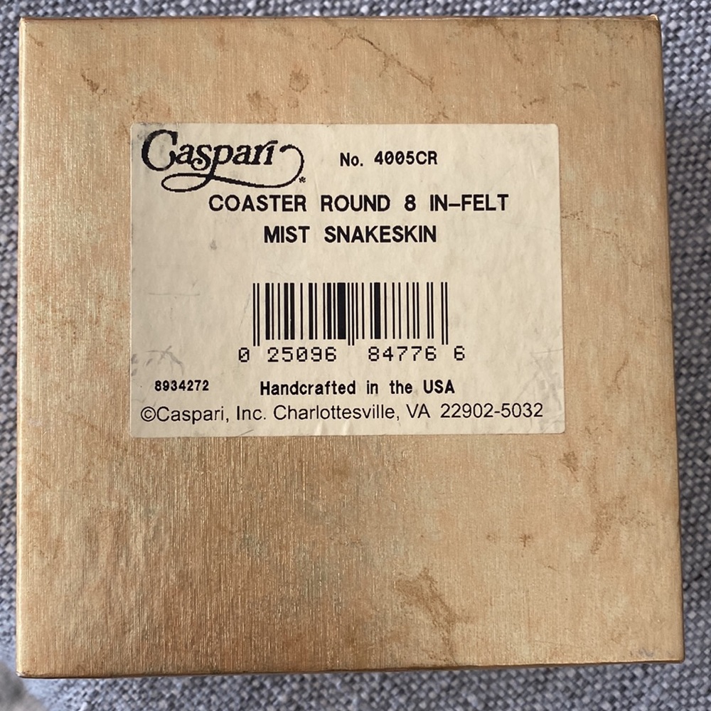 BNIB🍹-Snakeskin Coasters - Picture 4 of 4